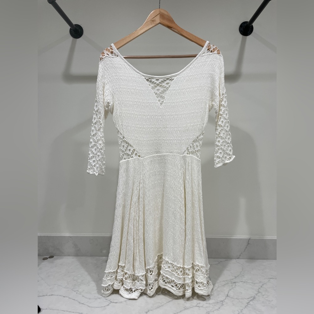 Free People A-Line White Dress
